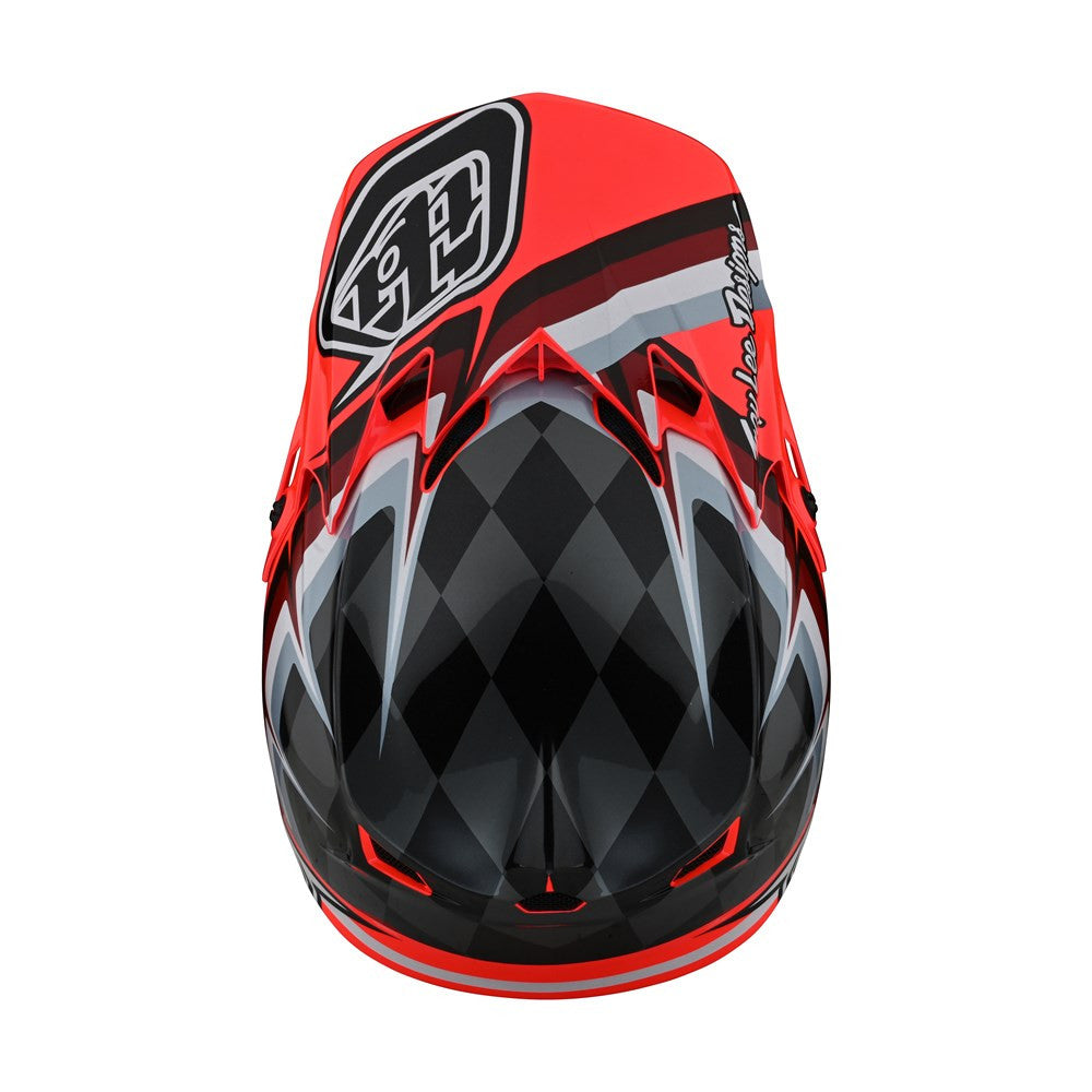 Troy Lee Designs SE4 Polyacrylite Offroad Helmet with MIPS Warped