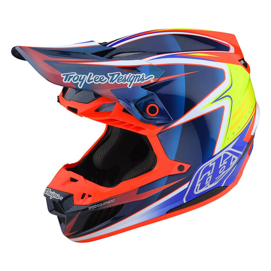 Troy Lee Designs SE5 Carbon Offroad Helmet with MIPS Lines