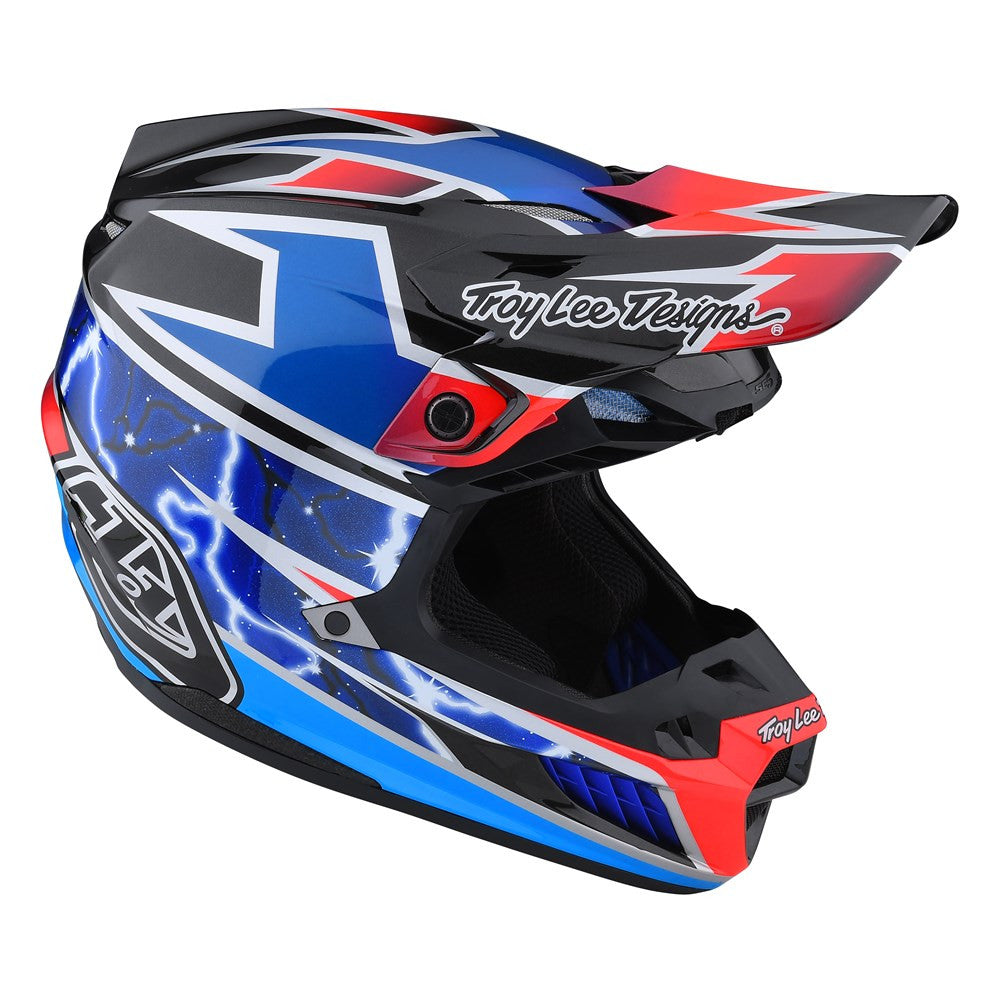 Troy Lee Designs SE5 Composite Offroad Helmet with MIPS Lightning