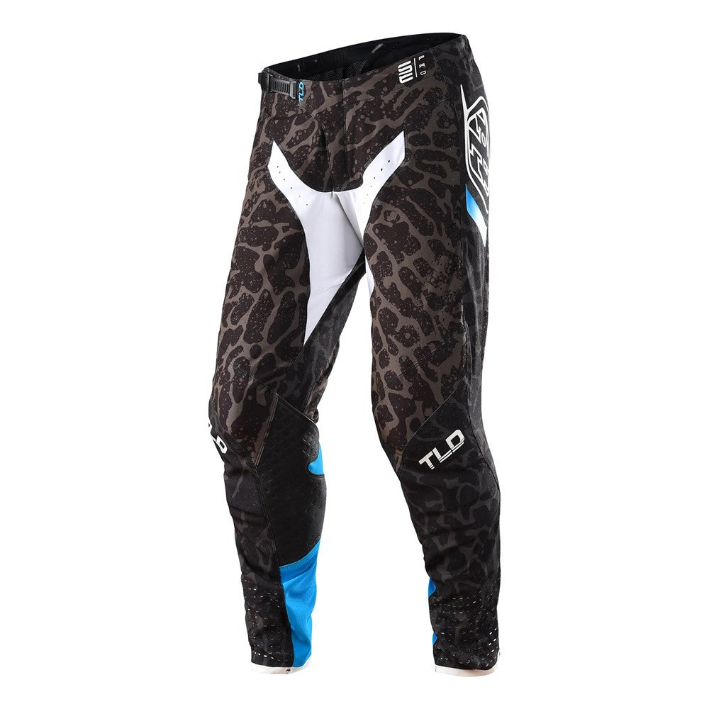 Troy Lee Designs 2022 SE Pro Jersey and Pant Combo Fractura Black/Blue