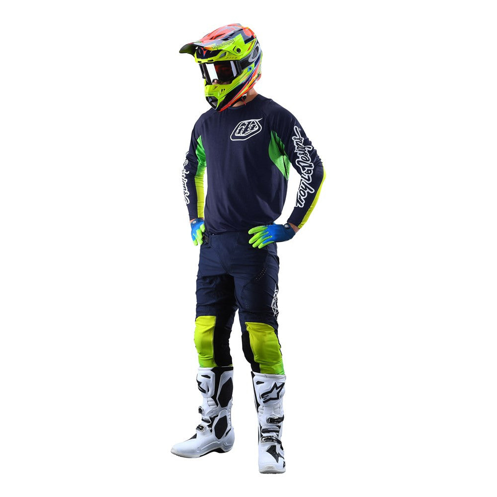 Troy Lee Designs 2022 SE Ultra Jersey and Pant Combo Streamline Blue