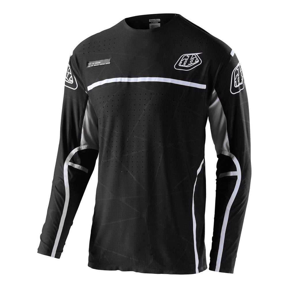 Troy Lee Designs 2022 SE Ultra Jersey and Pant Combo Lines Black/White
