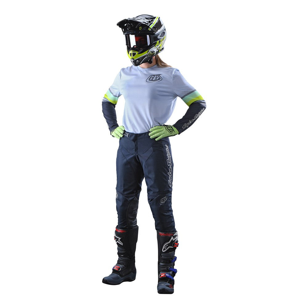Troy Lee Designs 2023 Womens GP Jersey and Pant Combo Warped White