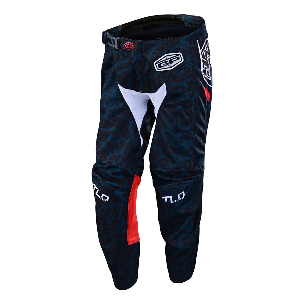Troy Lee Designs 2022 Youth GP Jersey and Pant Combo Fractura Navy/Red