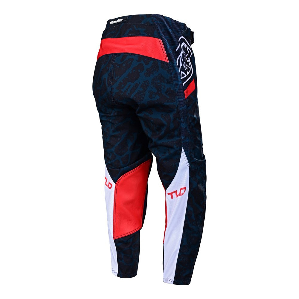 Troy Lee Designs 2022 Youth GP Jersey and Pant Combo Fractura Navy/Red