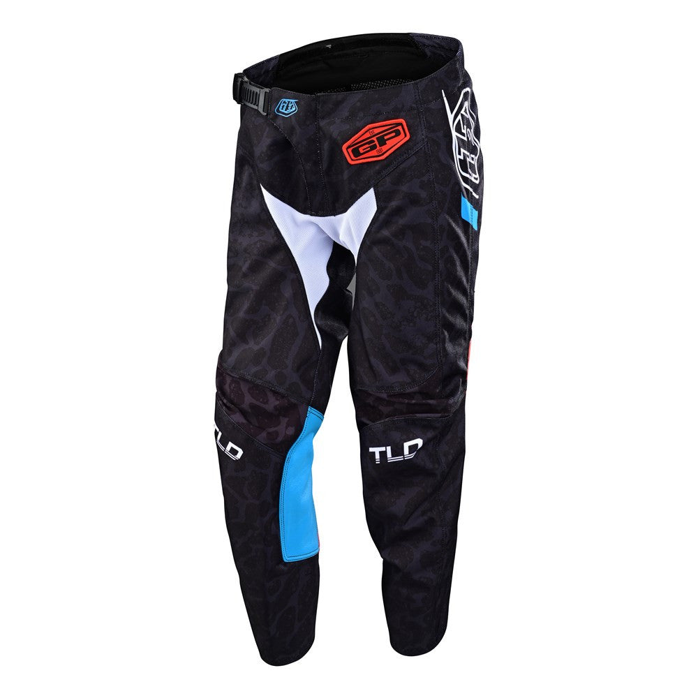 Troy Lee Designs 2022 Youth GP Jersey and Pant Combo Fractura Orange/Black
