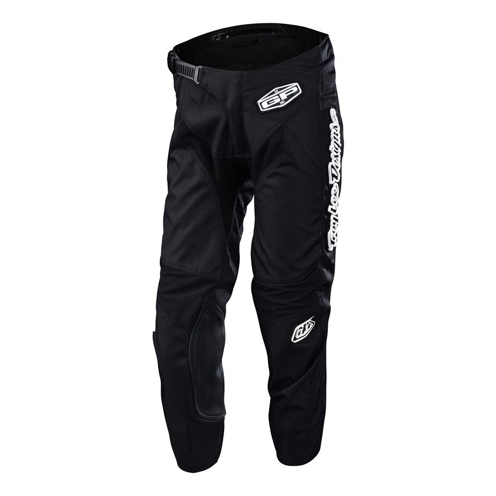 Troy Lee Designs 2022 Youth GP Jersey and Pant Combo Mono Black/Yellow/Cyan
