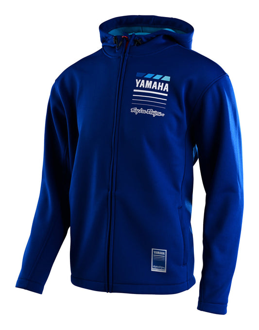 Troy Lee Designs Quilted Zipup Hoodie Yamaha DT-22 Navy