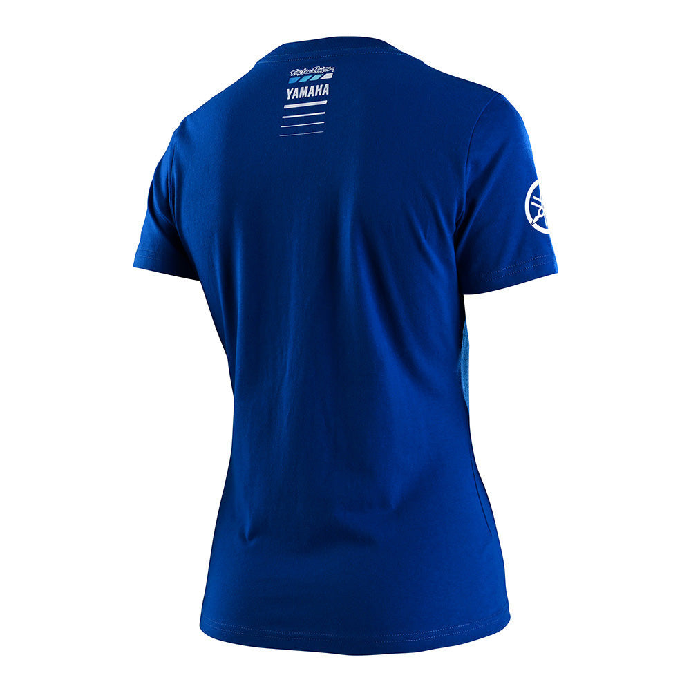 Troy Lee Designs Womens Short Sleeve Tee Yamaha XT-22 Blue