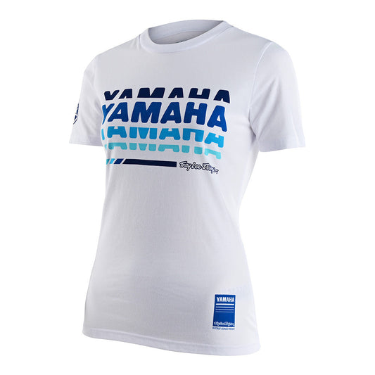 Troy Lee Designs Womens Short Sleeve Tee Yamaha XT-22 White