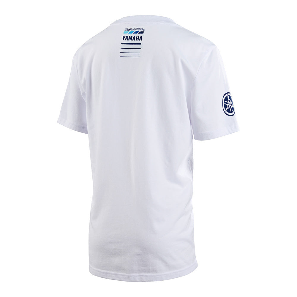 Troy Lee Designs Youth Short Sleeve Tee Yamaha XT-22 White