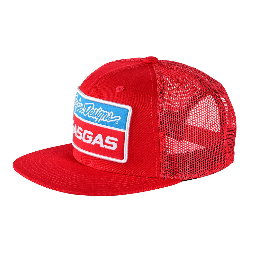 Troy Lee Designs TLD GasGas Team Stock Snapback Hat Red