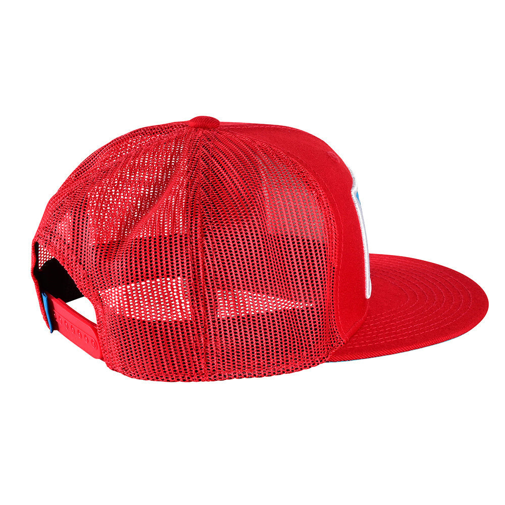 Troy Lee Designs TLD GasGas Team Stock Snapback Hat Red
