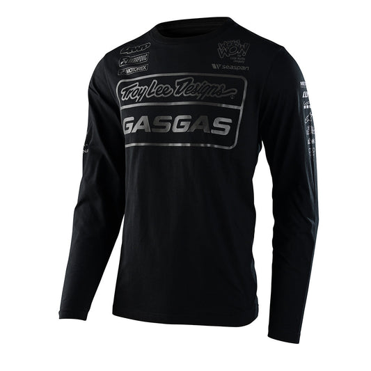 Troy Lee Designs TLD GasGas Team LS Tee Black