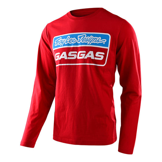 Troy Lee Designs TLD GasGas Team Stock LS Tee Red