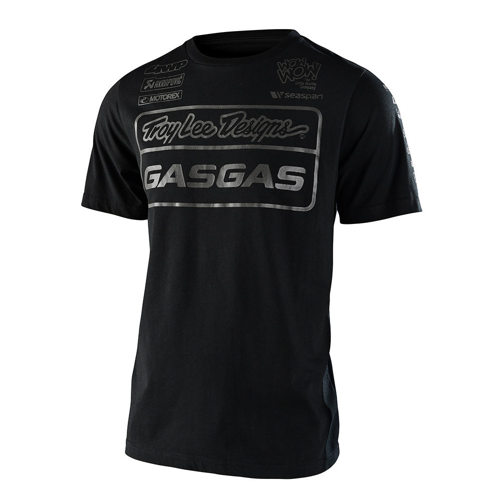 Troy Lee Designs TLD GasGas Team SS Tee Black Reflective