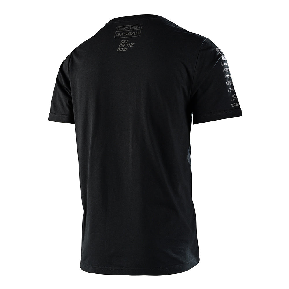 Troy Lee Designs TLD GasGas Team SS Tee Black Reflective