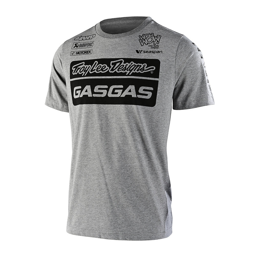 Troy Lee Designs TLD GasGas Team SS Tee Heather Gray