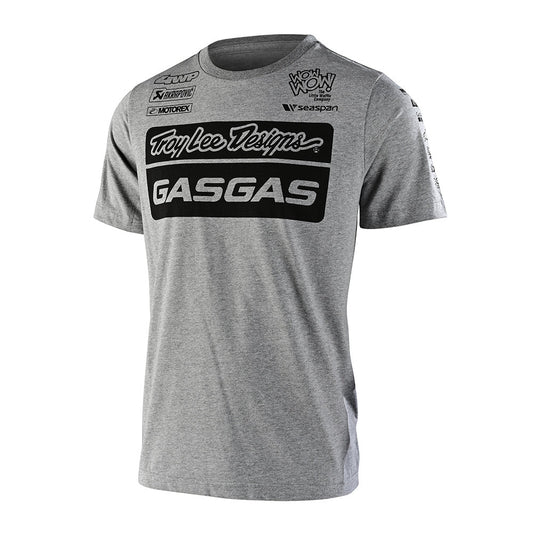 Troy Lee Designs TLD GasGas Team SS Tee Heather Gray