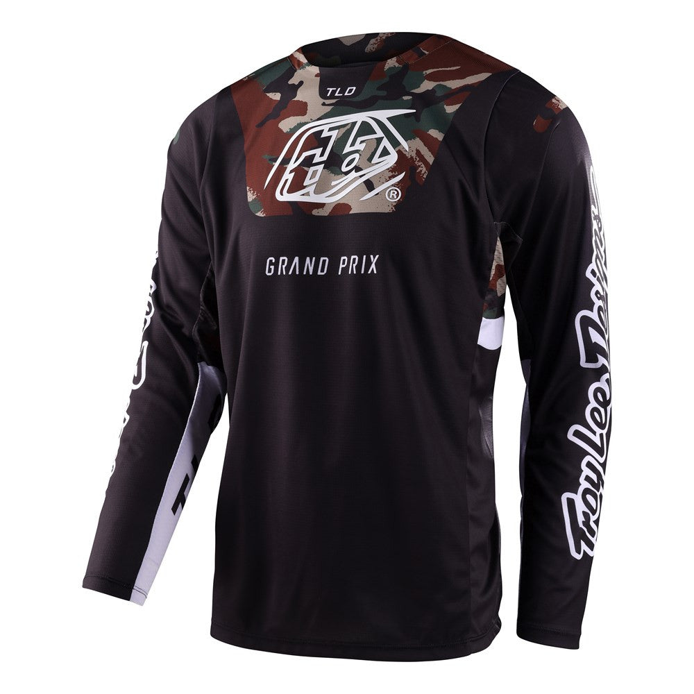 Troy Lee Designs 2023 GP Pro Blends Camo Jersey Pant Combo - Black/Green