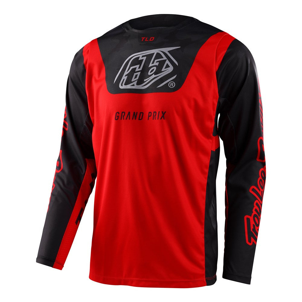 Troy Lee Designs 2023 GP Pro Blends Camo Jersey Pant Combo - Red/Black