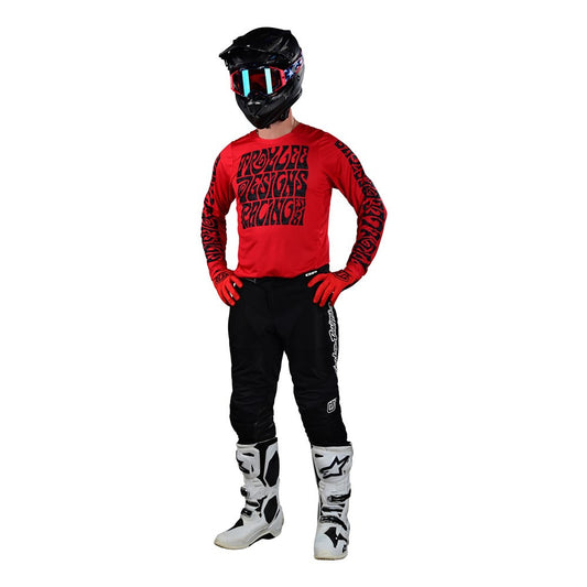 Troy Lee Designs 2023 GP Pro Air Manic Monday Jersey Mono Pant Combo - Deep Red