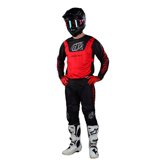 Troy Lee Designs 2023 GP Pro Blends Camo Jersey Pant Combo - Red/Black