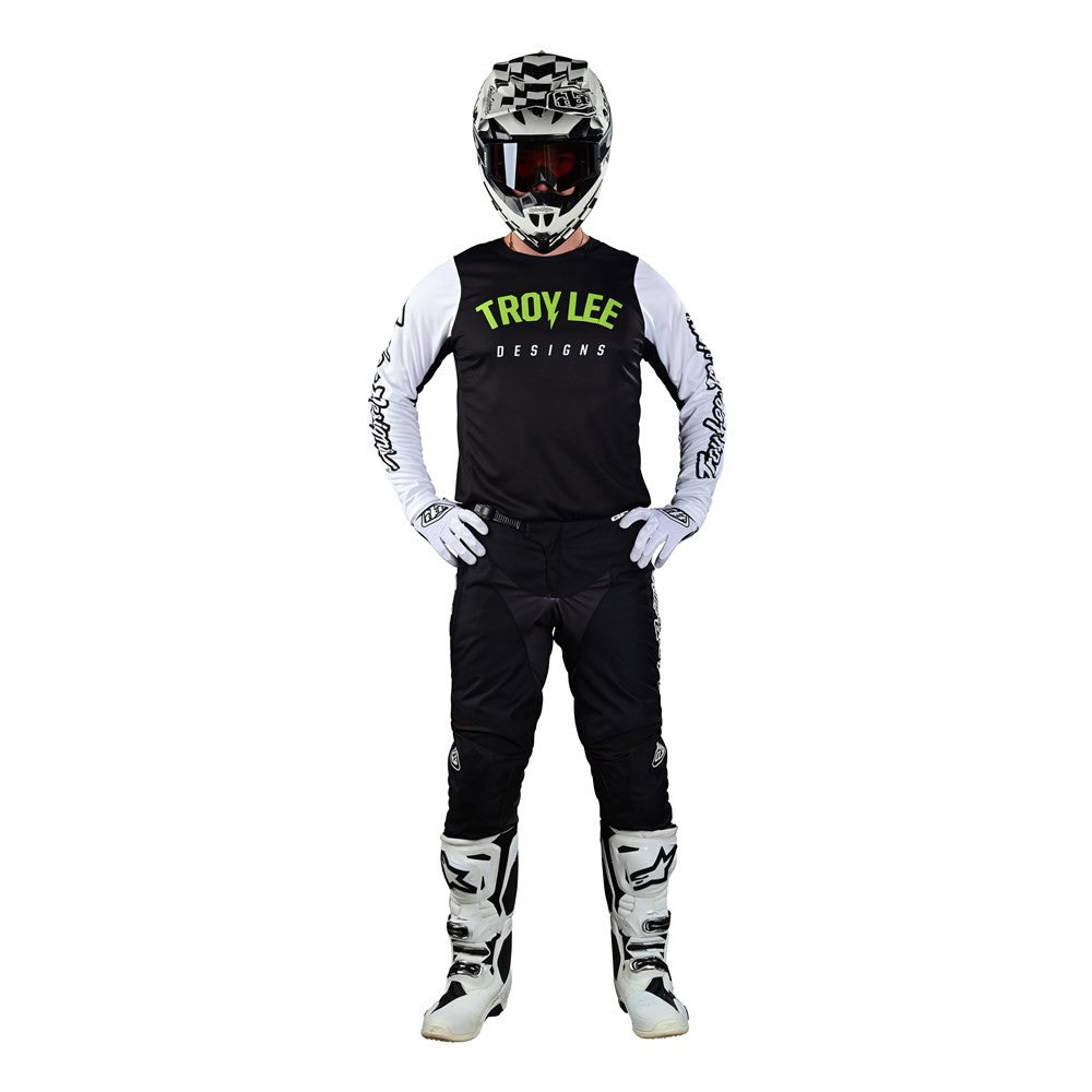 Troy Lee Designs 2023 GP Pro Boltz Jersey Mono Pant Combo - Black/White