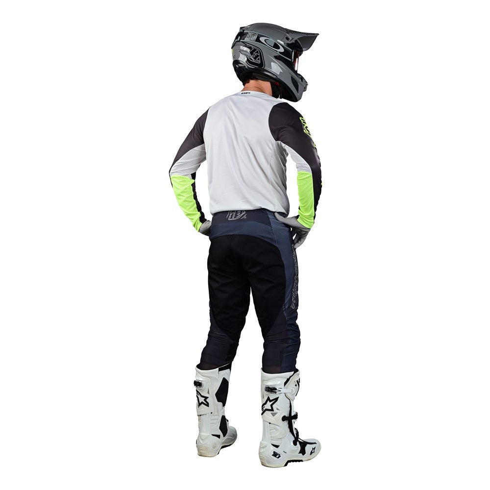 Troy Lee Designs 2023 GP Pro Boltz Jersey Mono Pant Combo - Fog/Flo Yellow
