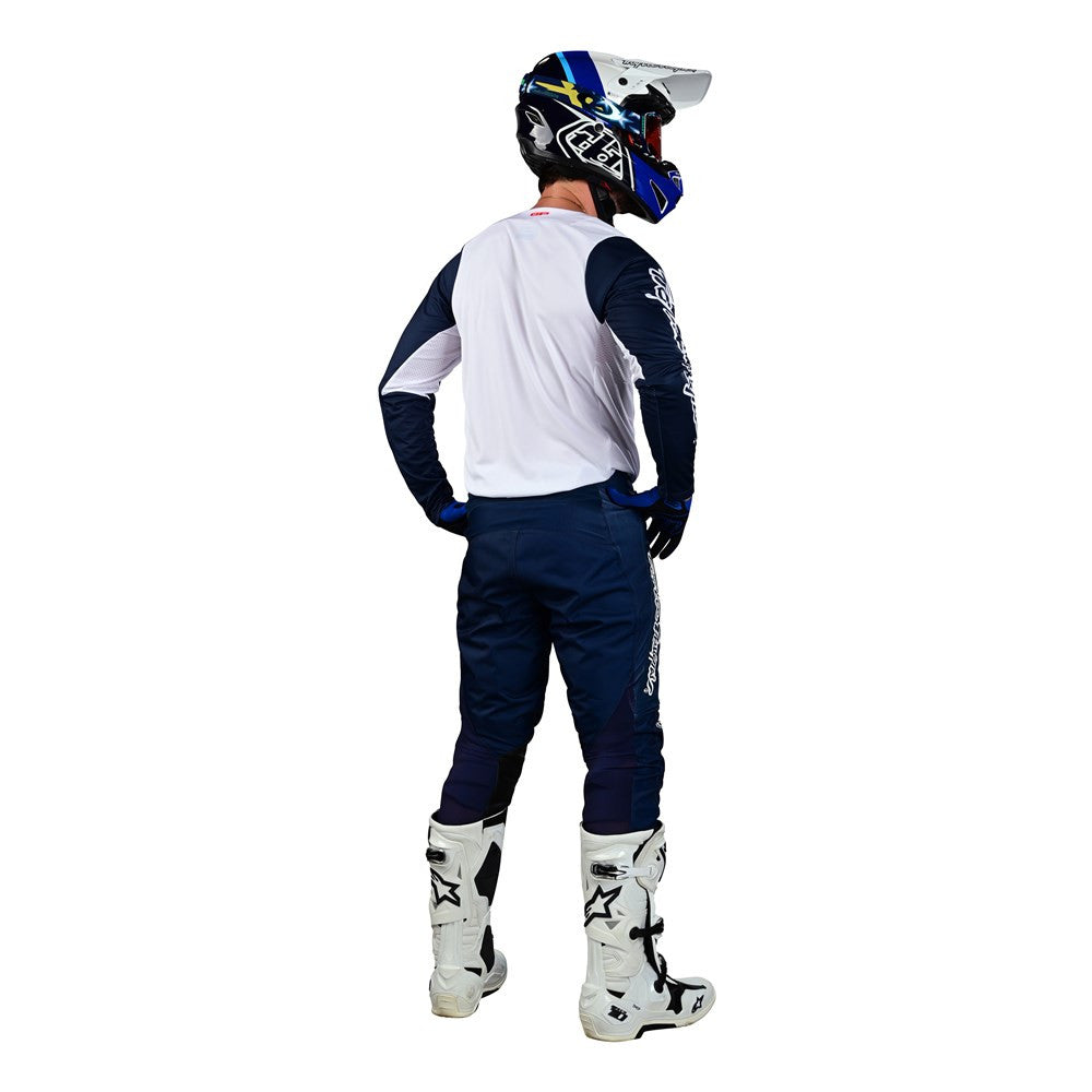 Troy Lee Designs 2023 GP Pro Boltz Jersey Mono Pant Combo - White/Navy
