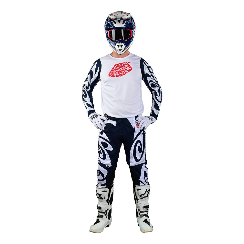 Troy Lee Designs 2023 GP Pro Hazy Friday Jersey Pant Combo - Navy/White