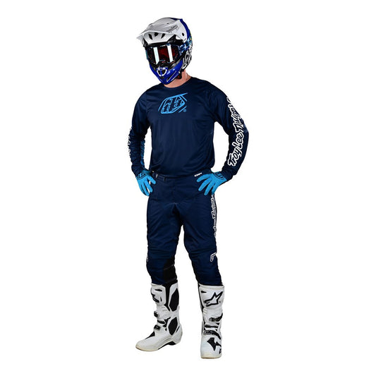 Troy Lee Designs 2023 GP Pro Icon Jersey Mono Pant Combo - Navy/Pro Blue