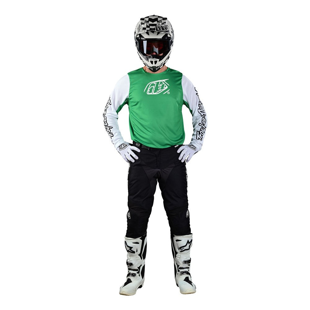 Troy Lee Designs 2023 GP Pro Icon Jersey Mono Pant Combo - Pro Green/White