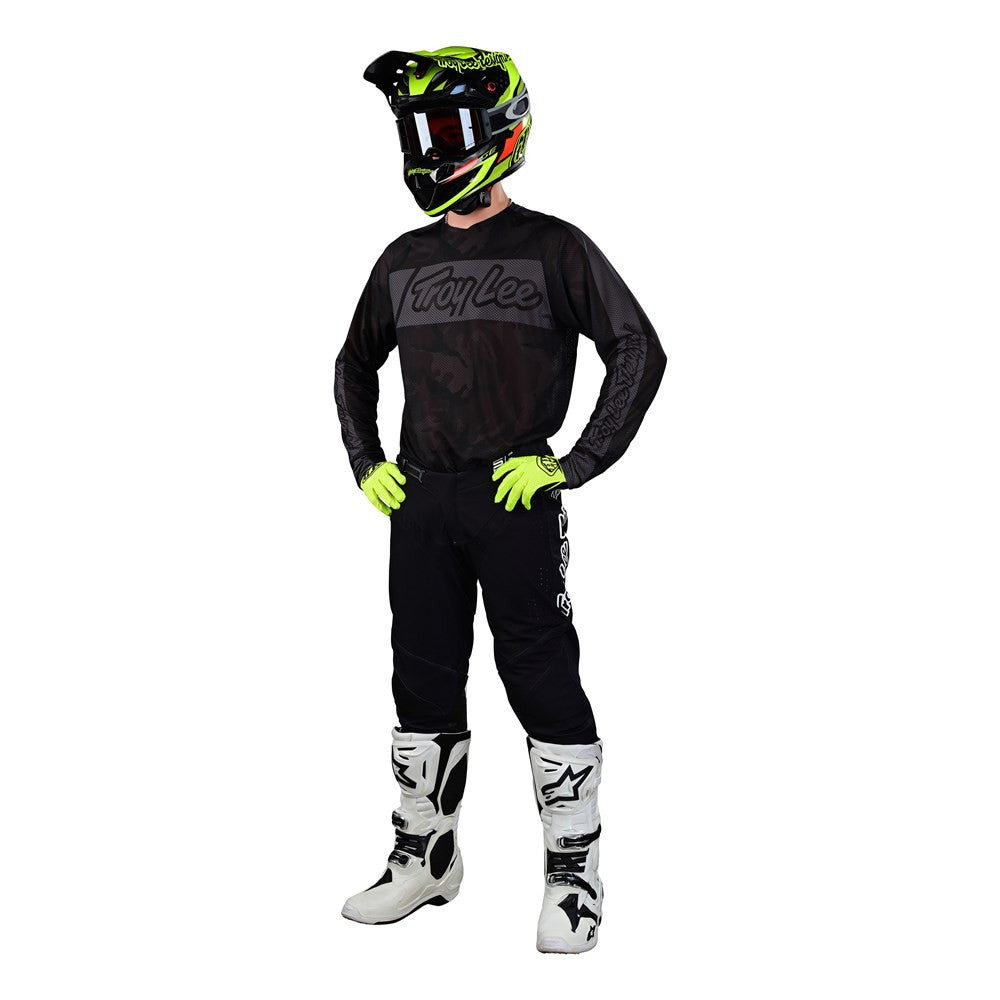 Troy Lee Designs 2023 SE Pro Air Vox Jersey Solo Pant Combo - Black/Gray
