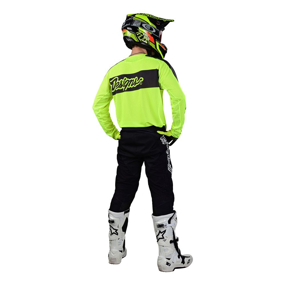 Troy Lee Designs 2023 SE Pro Air Vox Jersey Solo Pant Combo - Flo Yellow