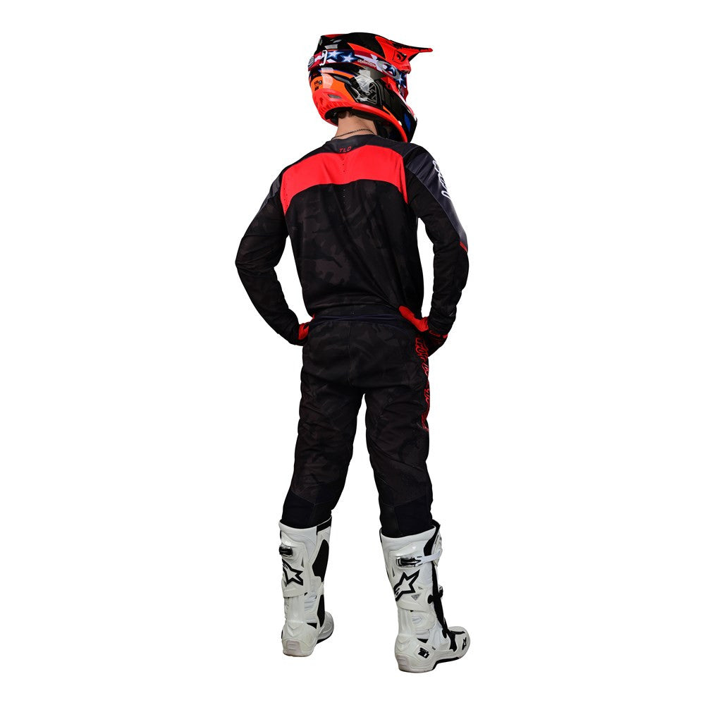 Troy Lee Designs 2023 SE Pro Grid Camo Jersey Solo Pant Combo - Black/Gray