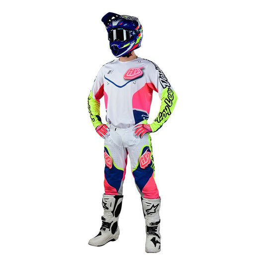 Troy Lee Designs 2023 SE Pro Radian Jersey Pant Combo - White/Multi