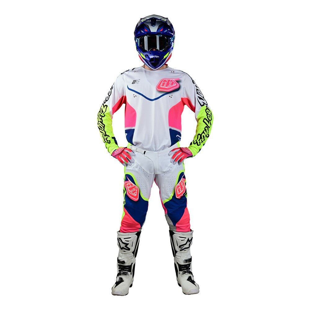 Troy Lee Designs 2023 SE Pro Radian Jersey Pant Combo - White/Multi