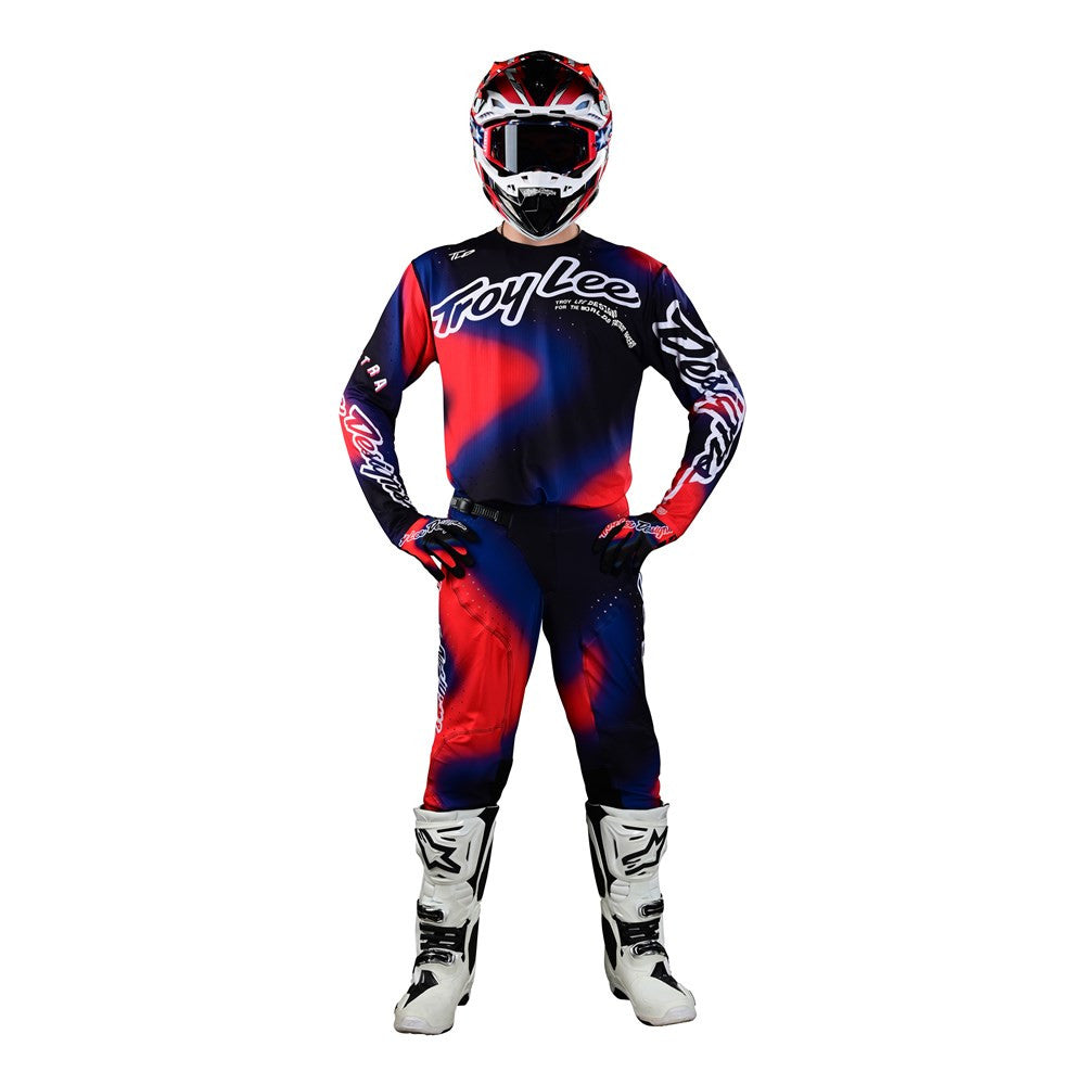 Troy Lee Designs 2023 SE Ultra Lucid Jersey Pant Combo - Black/Red