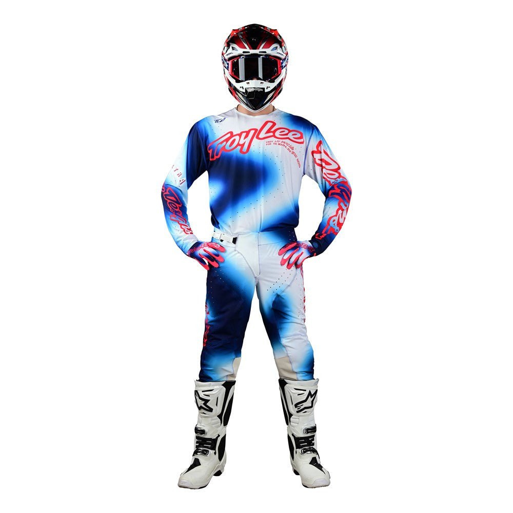 Troy Lee Designs 2023 SE Ultra Lucid Jersey Pant Combo - White/Blue