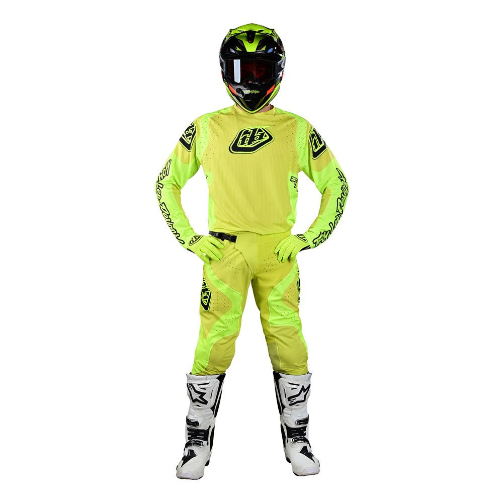 Troy Lee Designs 2023 SE Ultra Sequence Jersey Pant Combo - Flo Yellow