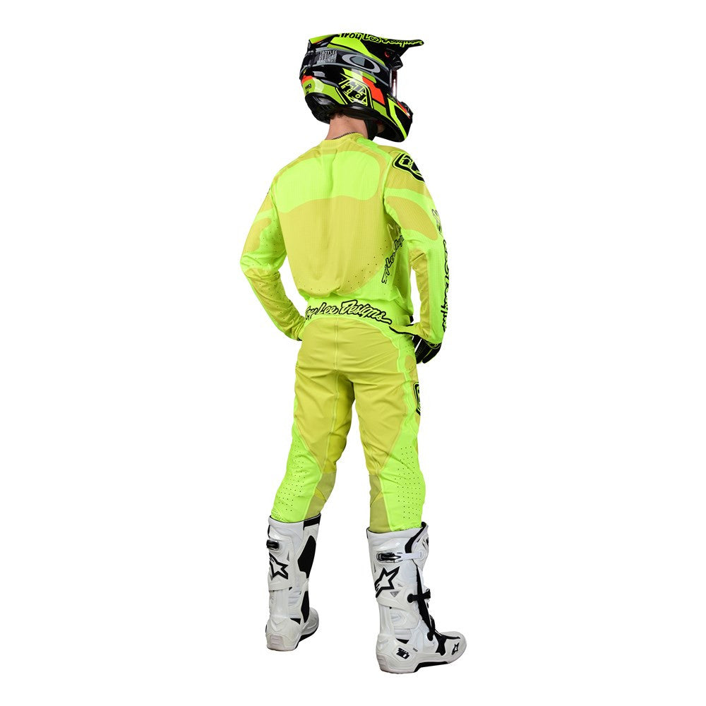 Troy Lee Designs 2023 SE Ultra Sequence Jersey Pant Combo - Flo Yellow