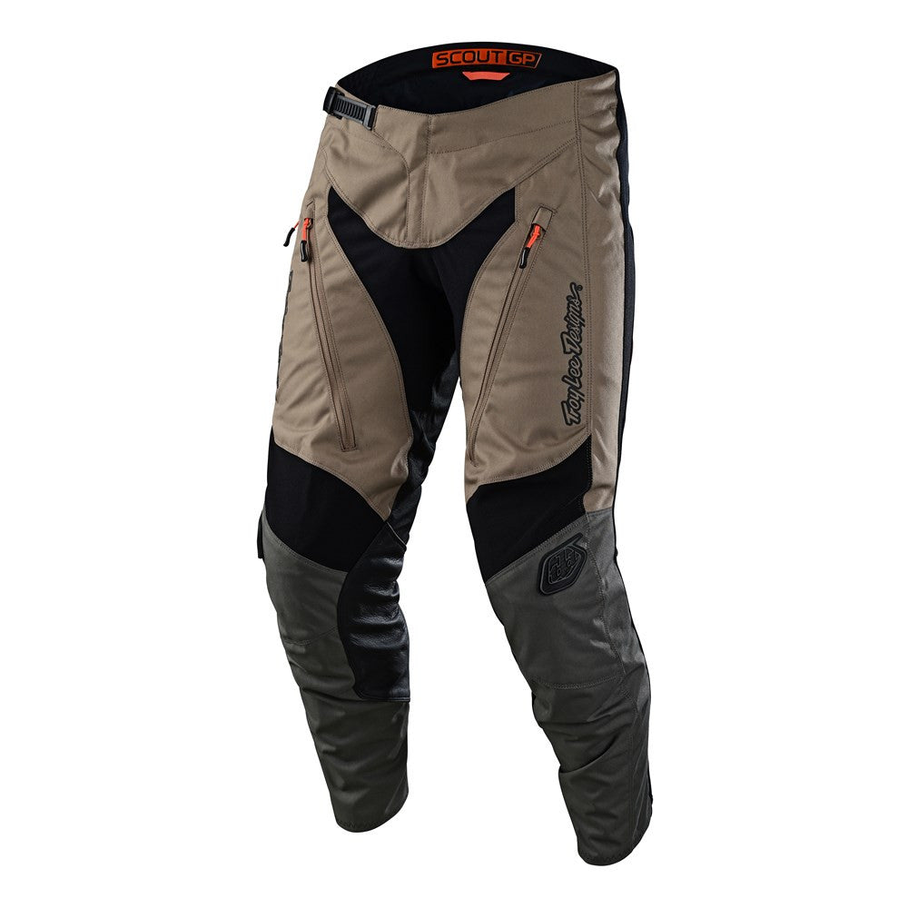 Troy Lee Designs 2023 Scout GP Ride On Jersey Pant Combo - Charcoal/Vintage White