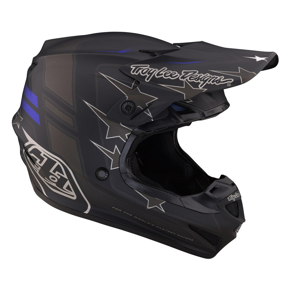 Troy Lee Designs SE4 Polyacrylite Offroad MIPS Helmet -  Flagstaff