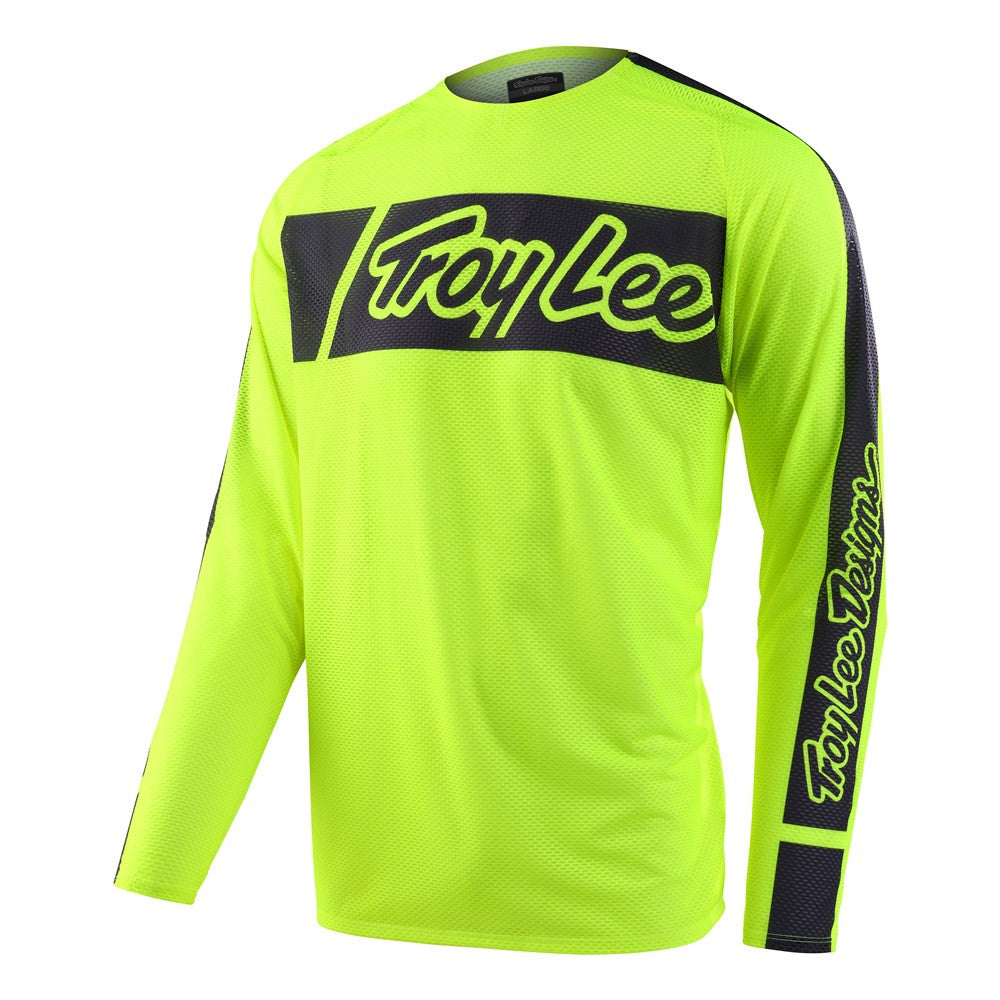 Troy Lee Designs 2023 SE Pro Air Vox Jersey Solo Pant Combo - Flo Yellow
