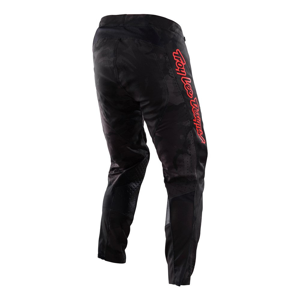Troy Lee Designs 2023 SE Pro Grid Camo Jersey Solo Pant Combo - Black/Gray