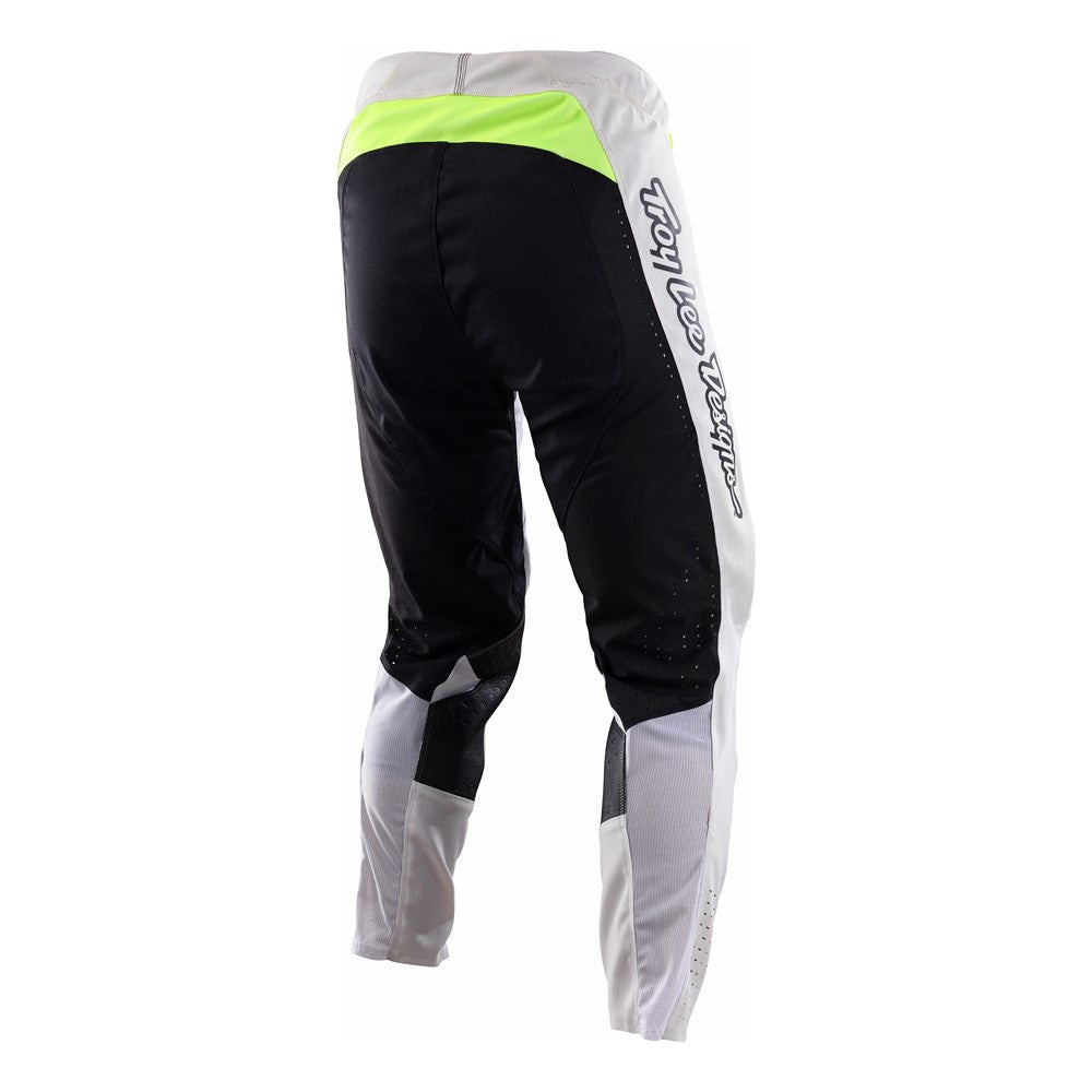 Troy Lee Designs 2023 SE Pro Grid Jersey Solo Pant Combo - Fog/Flo Yellow