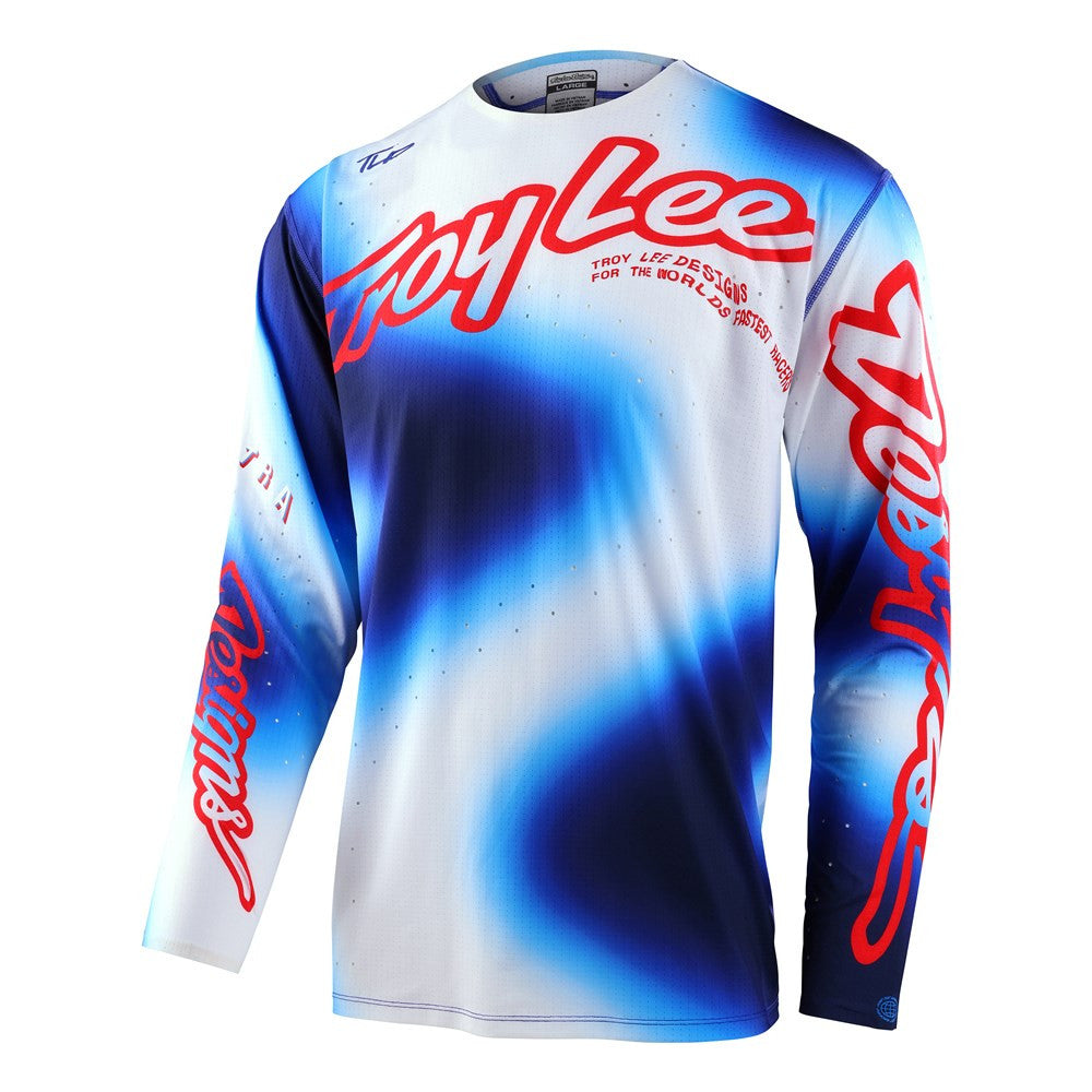 Troy Lee Designs 2023 SE Ultra Lucid Jersey Pant Combo - White/Blue