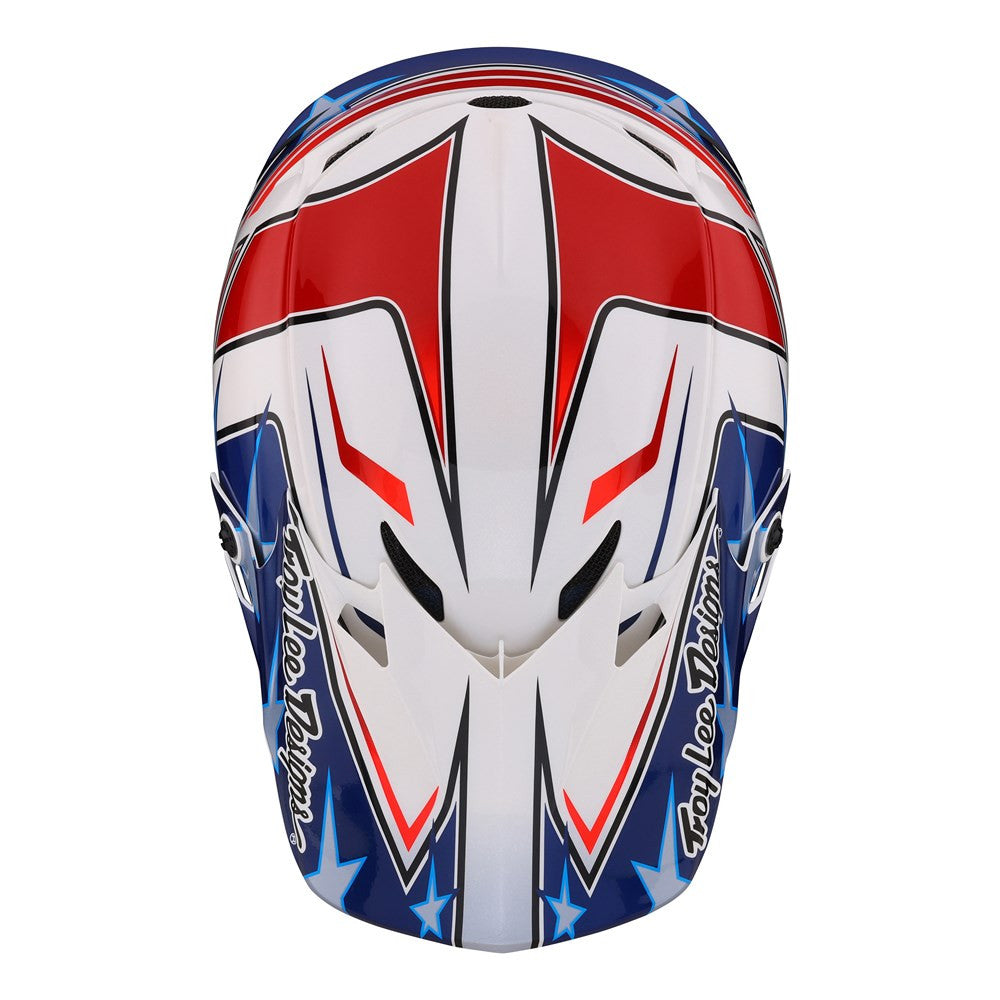 Troy Lee Designs 2023 Youth SE4 Polyacrylite Offroad MIPS Helmet - Flagstaff