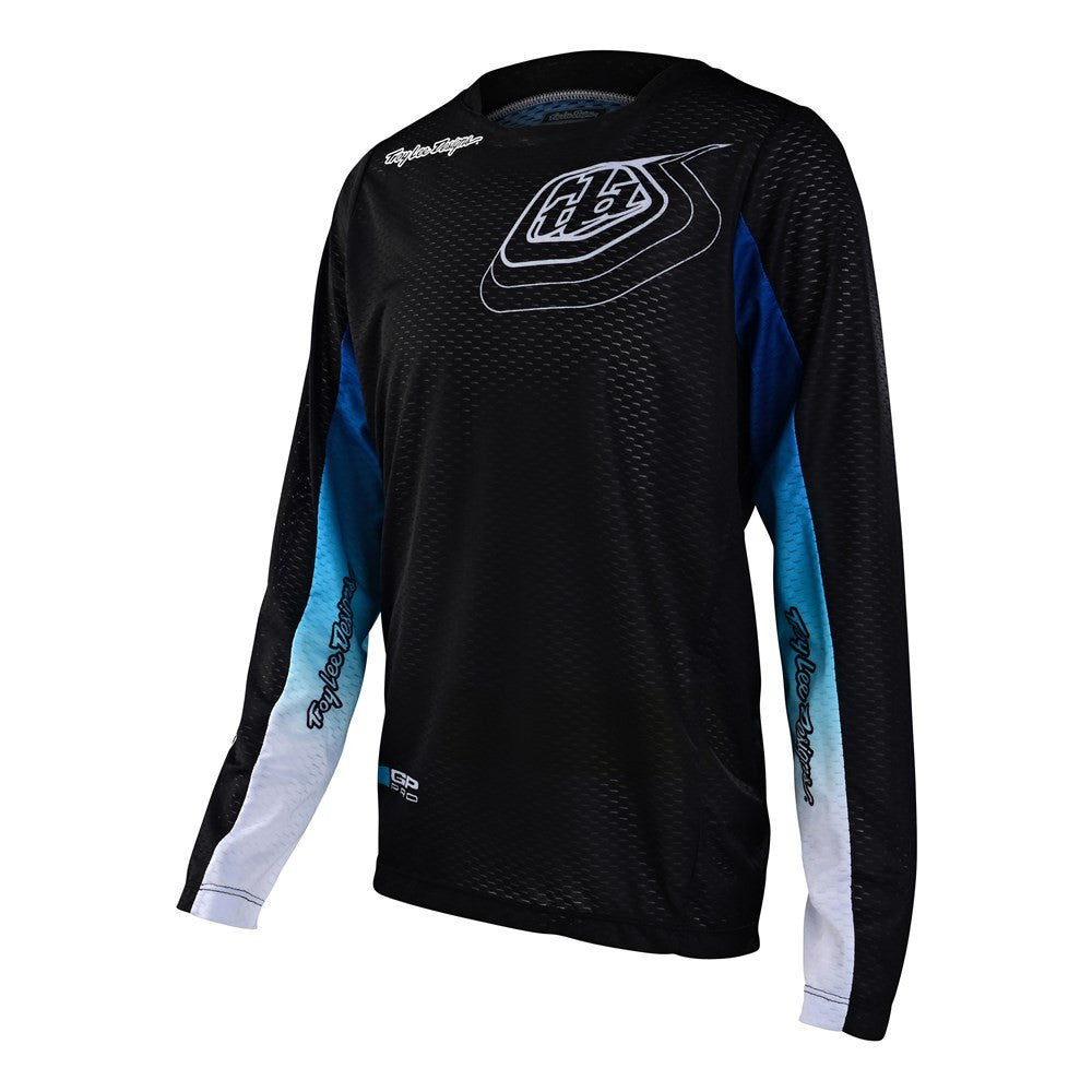 Troy Lee Designs 2023 Youth GP Pro Air Richter Jersey Mono Pant Combo Black/Blue
